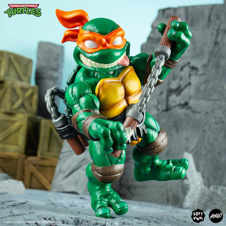 Teenage Mutant Ninja Turtles Michelangelo Soft Vinyl Action Figure Gallery Image 4