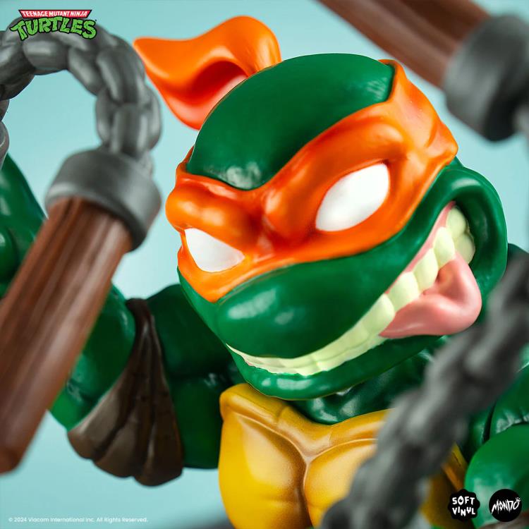 Teenage Mutant Ninja Turtles Michelangelo Soft Vinyl Action Figure Gallery Image 8