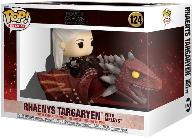 Pop! Rides Deluxe: House of the Dragon - Rhaenys Targaryen with Meleys Gallery Image 4