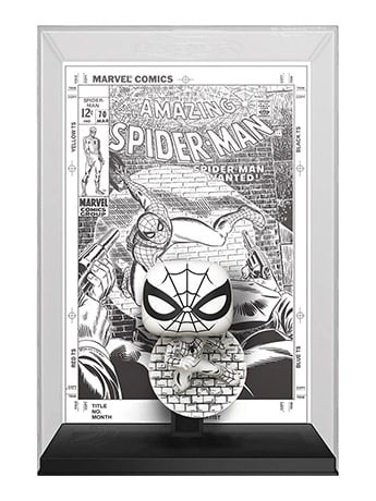Pop Spider-Man Comic Cover 60 – Figurine Vinyle Funko Marvel, Super-Héros Collection, Déco Bureau Ou Étagère