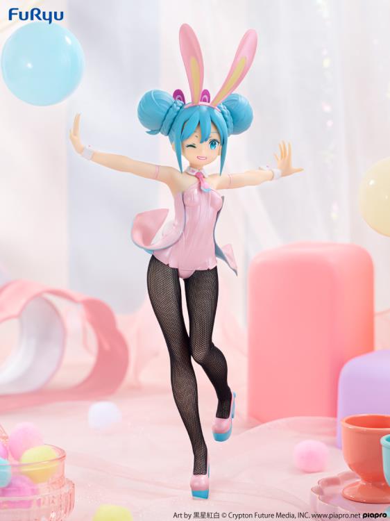Vocaloid BiCute Bunnies Hatsune Miku (Wink Pearl Pink Color Ver.) Figure Gallery Image 3