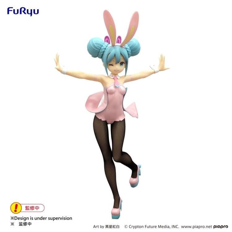 Vocaloid BiCute Bunnies Hatsune Miku (Wink Pearl Pink Color Ver.) Figure Gallery Image 6