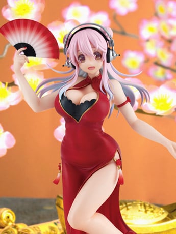 Nitroplus Trio-Try-iT Super Sonico (China Dress Ver.) Figure