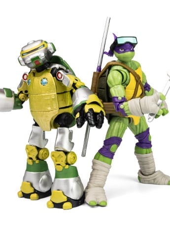 Teenage Mutant Ninja Turtles BST AXN Metalhead & Donatello SDCC