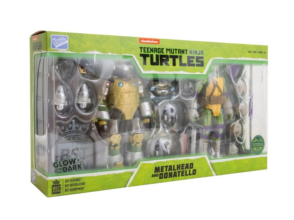 Teenage Mutant Ninja Turtles BST AXN Metalhead & Donatello SDCC 2024 Exclusive Action Figure Two-Pack Gallery Image 16