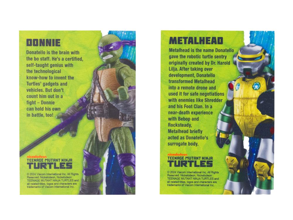 Teenage Mutant Ninja Turtles BST AXN Metalhead & Donatello SDCC 2024 Exclusive Action Figure Two-Pack Gallery Image 13