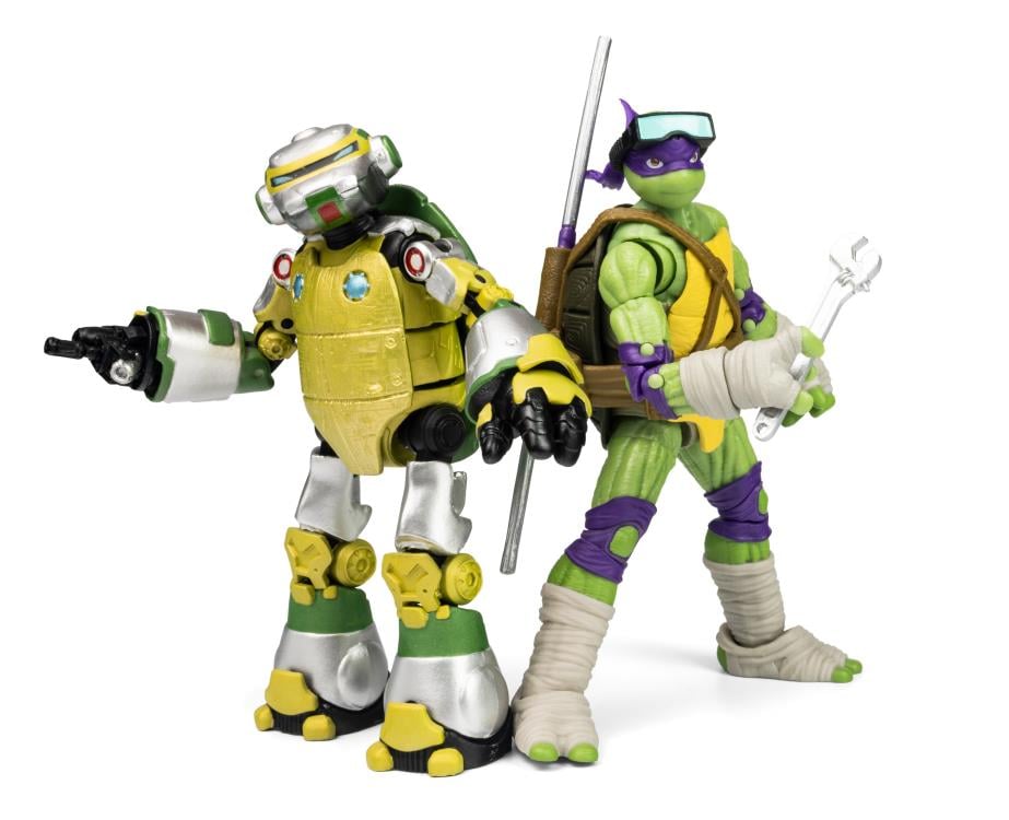 Teenage Mutant Ninja Turtles BST AXN Metalhead & Donatello SDCC
