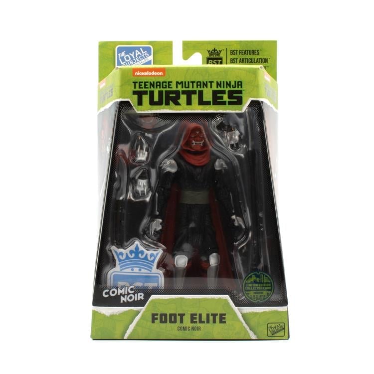 Teenage Mutant Ninja Turtles BST AXN Elite Foot Clan Soldier (Comic Noir) SDCC 2024 Exclusive Action Figure Gallery Image 9