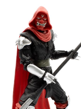Teenage Mutant Ninja Turtles BST AXN Elite Foot Clan Soldier (Comic Noir) SDCC 2024 Exclusive Action Figure Gallery Image 2
