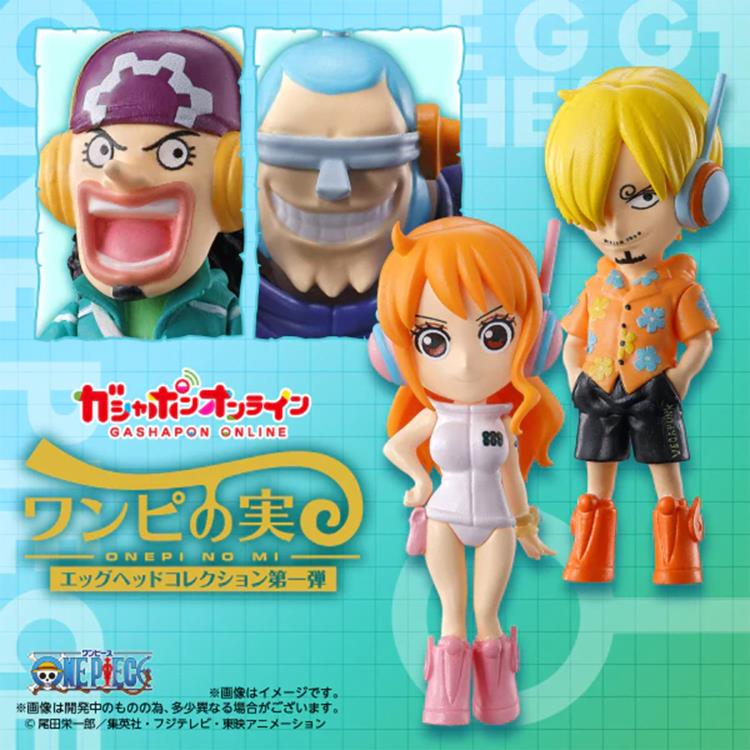 One Piece Onepi no Mi Egghead Collection Series Set of 4 Figures Gallery Image 4