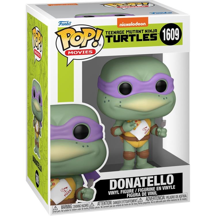 Pop! Movies: Teenage Mutant Ninja Turtles (1990) - Donatello with Pizza Slice Gallery Image 4