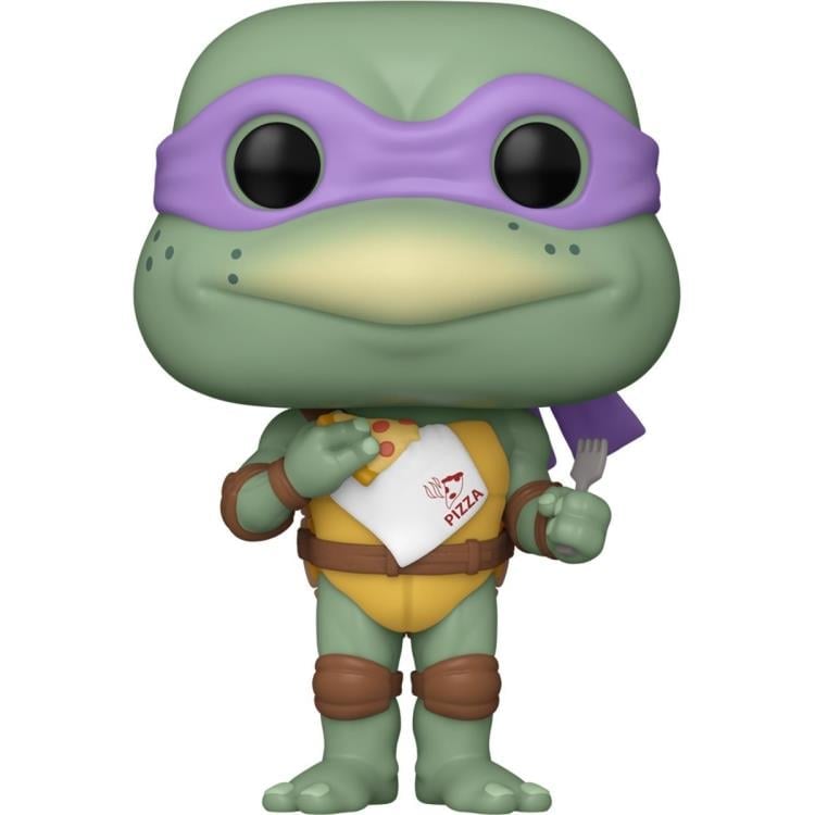 Pop! Movies: Teenage Mutant Ninja Turtles (1990) - Donatello with Pizza Slice Gallery Image 3