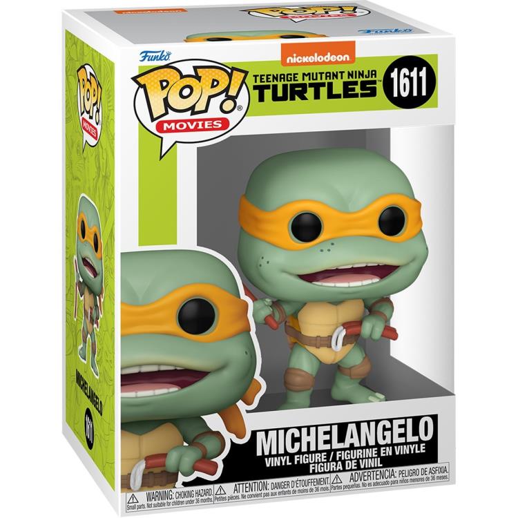 Pop! Movies: Teenage Mutant Ninja Turtles (1990) - Michelangelo with Sausage Nunchucks Gallery Image 4