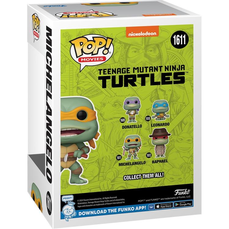 Pop! Movies: Teenage Mutant Ninja Turtles (1990) - Michelangelo with Sausage Nunchucks Gallery Image 5