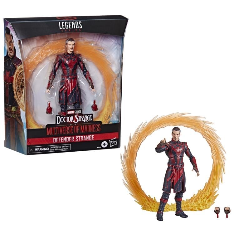 Doctor Strange in the Multiverse of Madness Marvel Legends Defender Strange Exclusive Action Figure Gallery Image 4