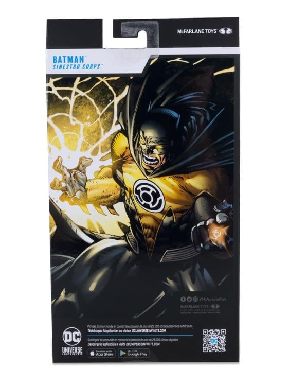 Forever Evil DC Multiverse Gold Label Batman (Sinestro Corps) Exclusive Action Figure Gallery Image 11