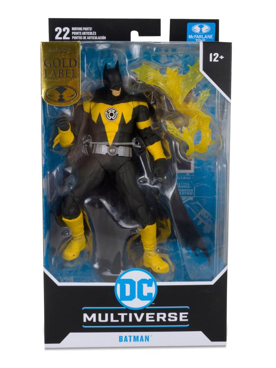 Forever Evil DC Multiverse Gold Label Batman (Sinestro Corps) Exclusive Action Figure Gallery Image 10