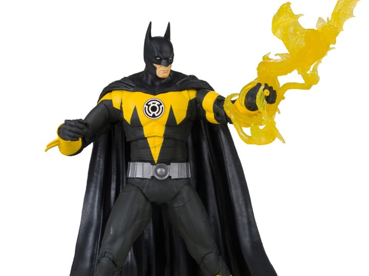 Forever Evil DC Multiverse Gold Label Batman (Sinestro Corps) Exclusive Action Figure Gallery Image 1