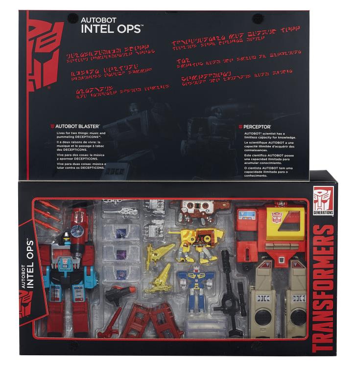 Transformers Platinum Edition Autobot Intel Ops - Perceptor & Blaster Gallery Image 5