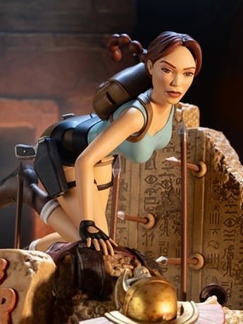 Tomb Raider Lara Croft (Classic Era) Statue Gallery Image 2