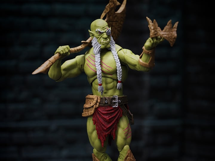 Vitruvian H.A.C.K.S. Bur'Zagi (Mighty Orc Sovran) Action Figure