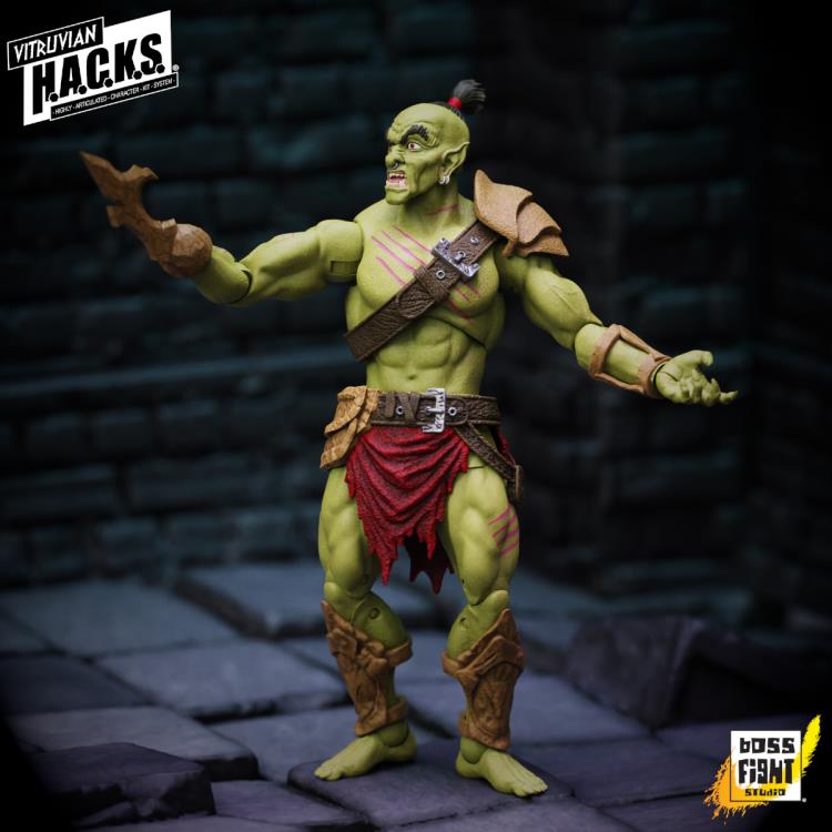 Vitruvian H.A.C.K.S. Bur'Zagi (Mighty Orc Sovran) Action Figure