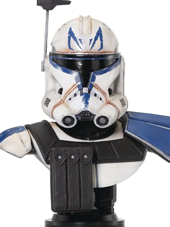 Star Wars: The Clone Wars Legends in 3D Captain Rex 1/2 Scale Limited Edition Bust Gallery Image 2