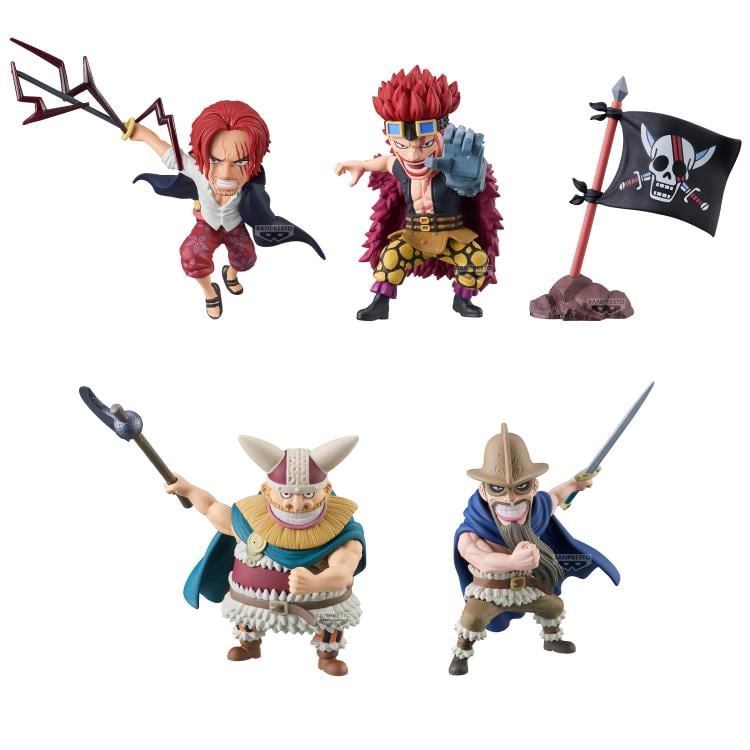 One Piece World Collectable Figure Pirates Box of 12 Random Figures Gallery Image 3