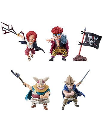 One Piece World Collectable Figure Pirates Box of 12 Random Figures Gallery Image 2
