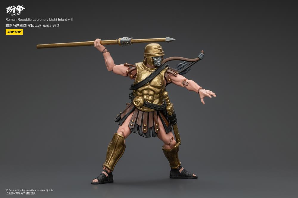 Strife Roman Republic Legionary Light Infantry ll 1/18 Scale Action Figure Gallery Image 8