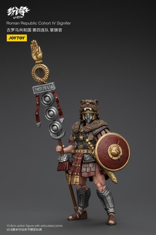 Strife Roman Republic Cohort IV Signifer 1/18 Scale Action Figure Gallery Image 8