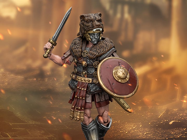 Strife Roman Republic Cohort IV Signifer 1/18 Scale Action Figure Gallery Image 1