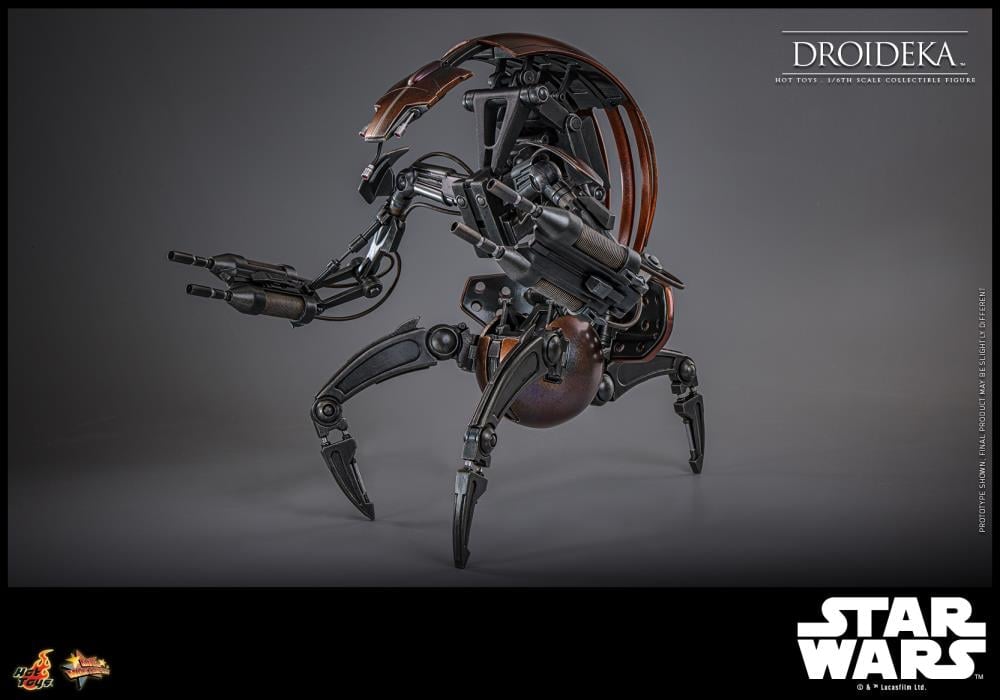 Star Wars: The Phantom Menace MMS755 Droideka 1/6th Scale Collectible Figure Gallery Image 11