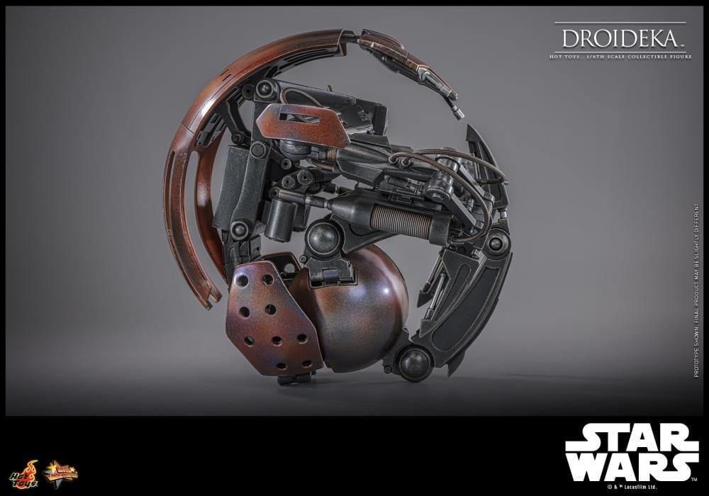 Star Wars: The Phantom Menace MMS755 Droideka 1/6th Scale Collectible Figure Gallery Image 12