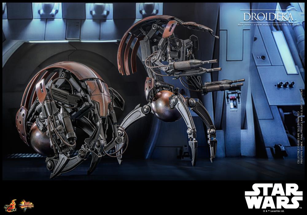 Star Wars: The Phantom Menace MMS755 Droideka 1/6th Scale Collectible Figure Gallery Image 5