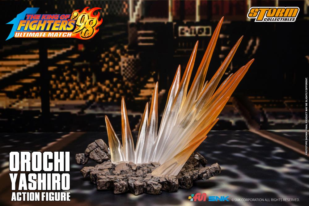 The King of Fighters '98: Ultimate Match Orochi Yashiro 1/12 Scale BBTS Exclusive Action Figure Gallery Image 20
