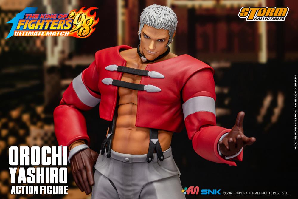 The King of Fighters '98: Ultimate Match Orochi Yashiro 1/12 Scale BBTS Exclusive Action Figure Gallery Image 11