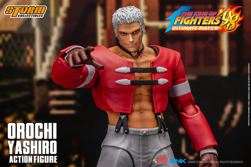 The King of Fighters '98: Ultimate Match Orochi Yashiro 1/12 Scale BBTS Exclusive Action Figure Gallery Image 9