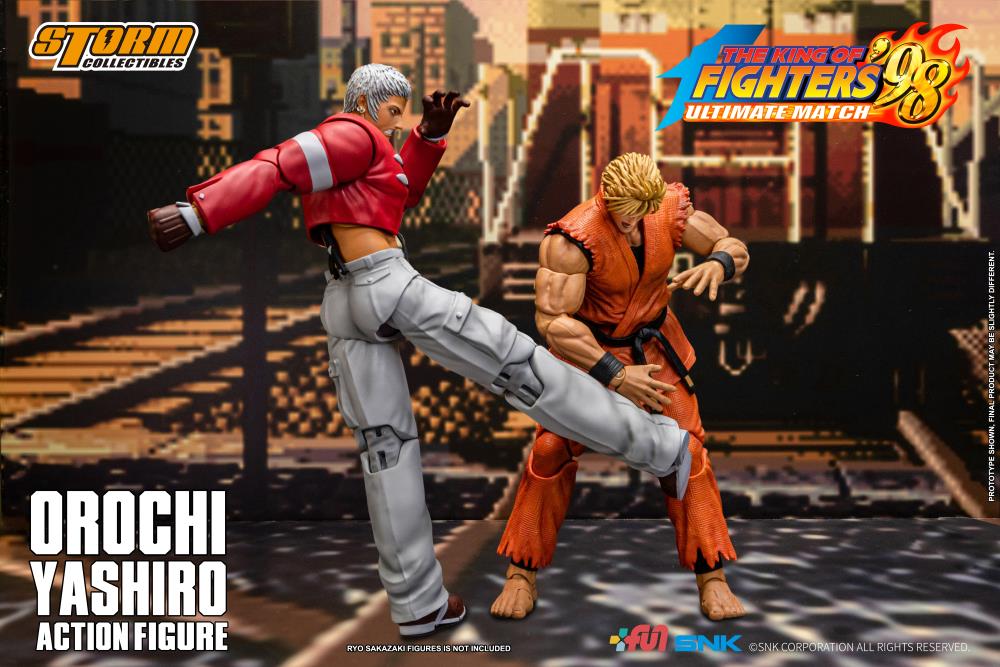 The King of Fighters '98: Ultimate Match Orochi Yashiro 1/12 Scale BBTS Exclusive Action Figure Gallery Image 16