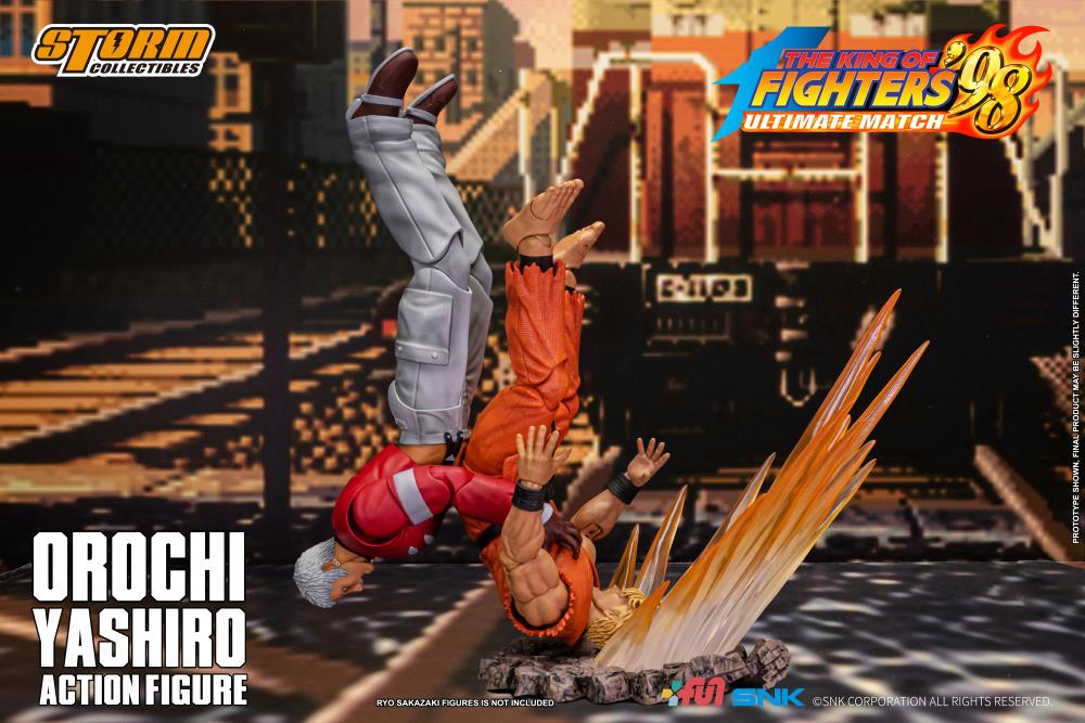 The King of Fighters '98: Ultimate Match Orochi Yashiro 1/12 Scale BBTS Exclusive Action Figure Gallery Image 14