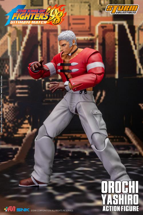 The King of Fighters '98: Ultimate Match Orochi Yashiro 1/12 Scale BBTS Exclusive Action Figure Gallery Image 6