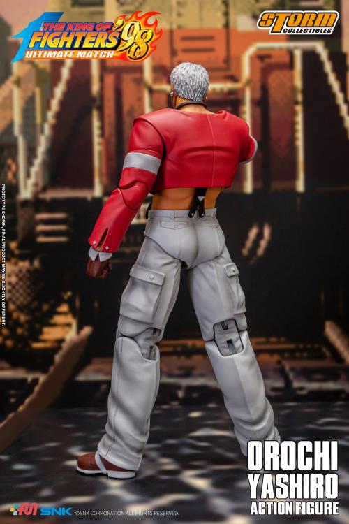 The King of Fighters '98: Ultimate Match Orochi Yashiro 1/12 Scale BBTS Exclusive Action Figure Gallery Image 5