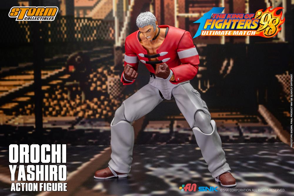 The King of Fighters '98: Ultimate Match Orochi Yashiro 1/12 Scale BBTS Exclusive Action Figure Gallery Image 7