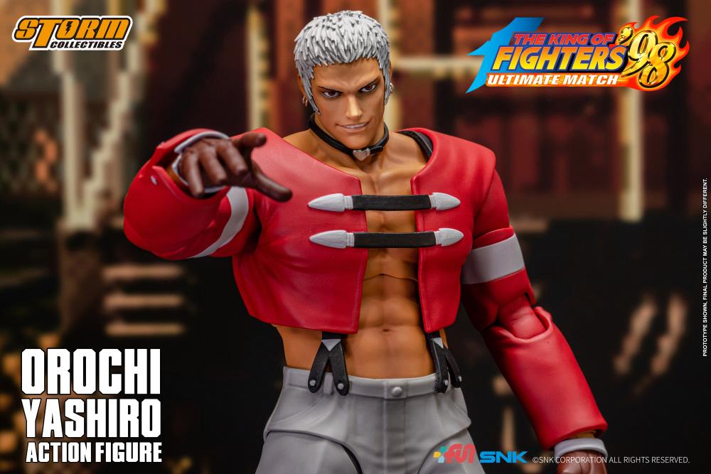 The King of Fighters '98: Ultimate Match Orochi Yashiro 1/12 Scale BBTS Exclusive Action Figure Gallery Image 10