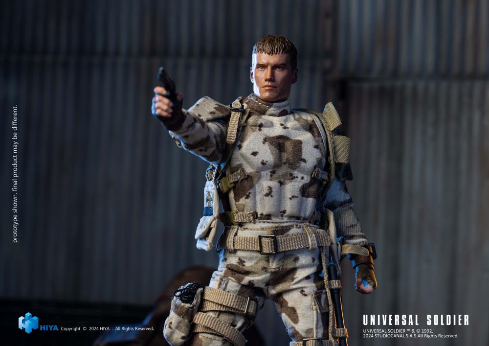 Universal Soldier Exquisite Super Series Andrew Scott 1/12 Scale PX Previews Exclusive Action Figure Gallery Image 7