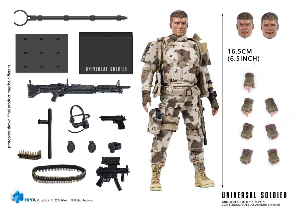 Universal Soldier Exquisite Super Series Andrew Scott 1/12 Scale PX Previews Exclusive Action Figure Gallery Image 14