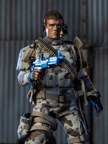 Universal Soldier Exquisite Super Series Andrew Scott 1/12 Scale PX Previews Exclusive Action Figure Gallery Image 2