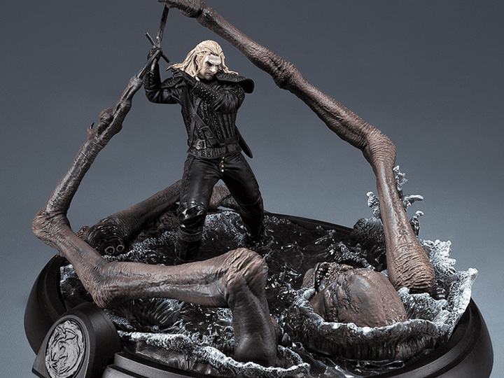 The Witcher Geralt vs. Kikimora Limited Edition Statue Gallery Image 1