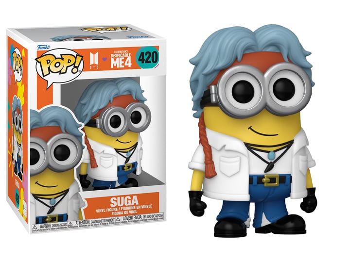 Pop! Movies: Despicable Me 4 x BTS - Suga (Minion) Gallery Image 1