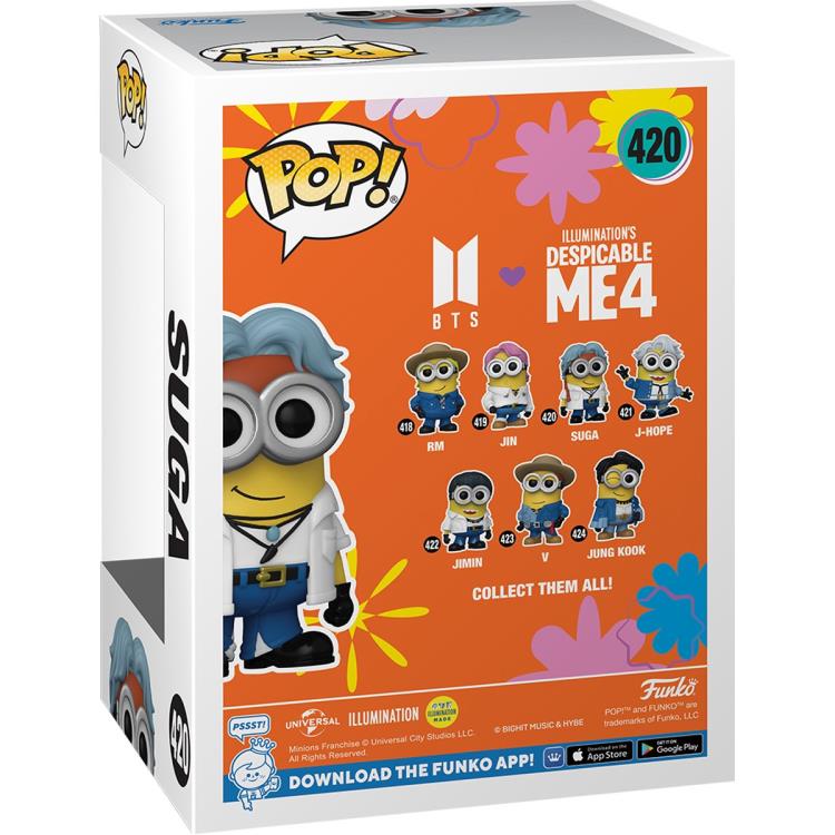 Pop! Movies: Despicable Me 4 x BTS - Suga (Minion) Gallery Image 5